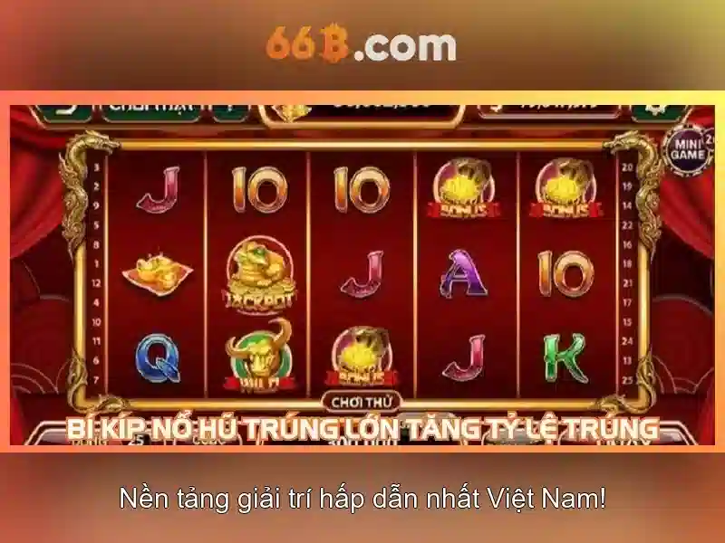 Trải Nghiệm Slot Đỉnh Cao Tại 66B
